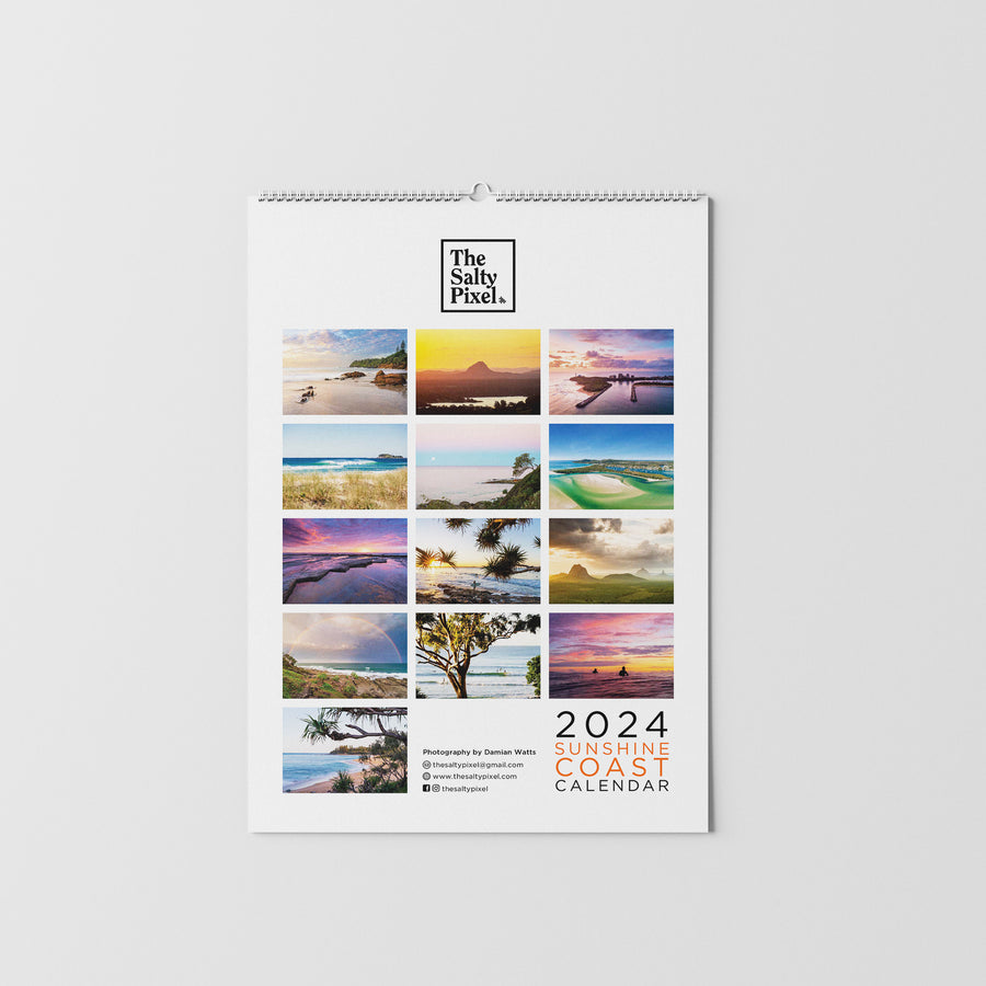 2024 Sunshine Coast A3 Calendar