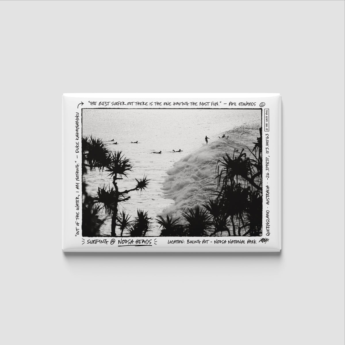 Fridge Magnet - Noosa National Park - Social Distance