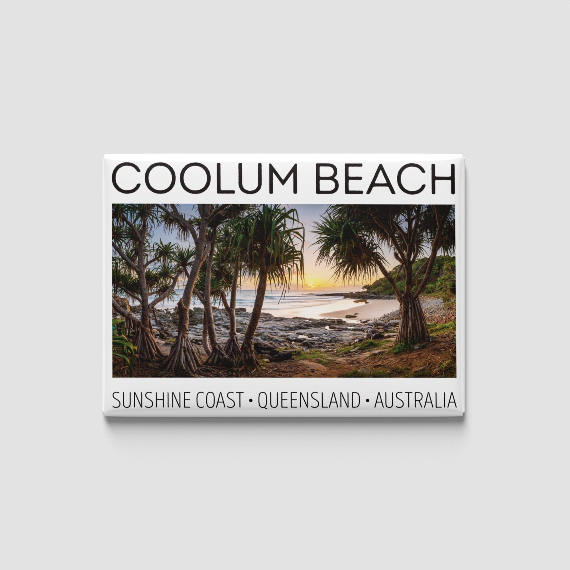 The Salty Pixel - Fridge Magnet - Coolum Beach - Pandanus Grove - metafield_custom.location - metafield_custom.subject