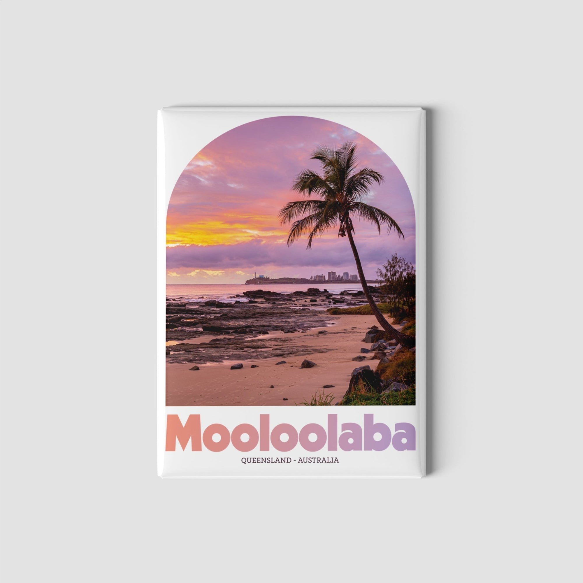 The Salty Pixel - Fridge Magnet - Mooloolaba - Palms - metafield_custom.location - metafield_custom.subject