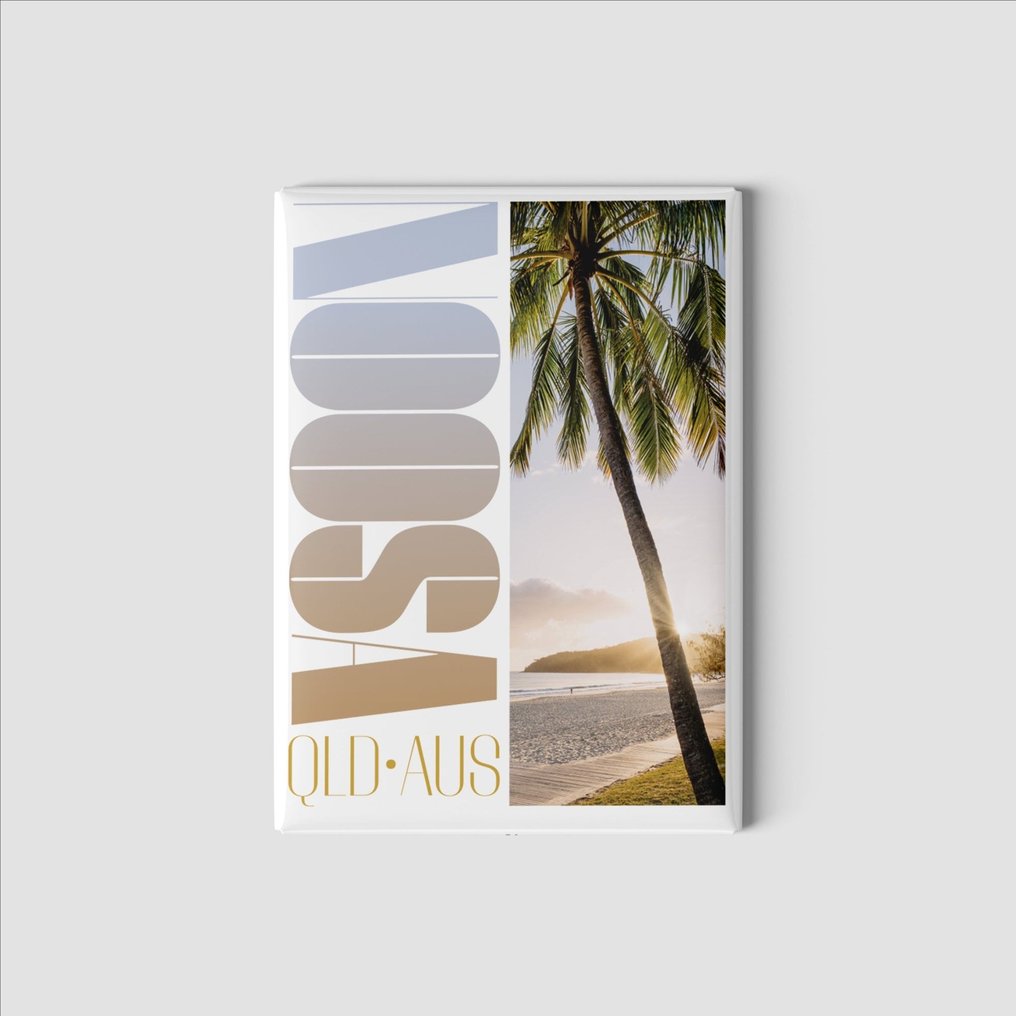 The Salty Pixel - Fridge Magnet - Palm Tree - Main Beach Noosa - metafield_custom.location - metafield_custom.subject