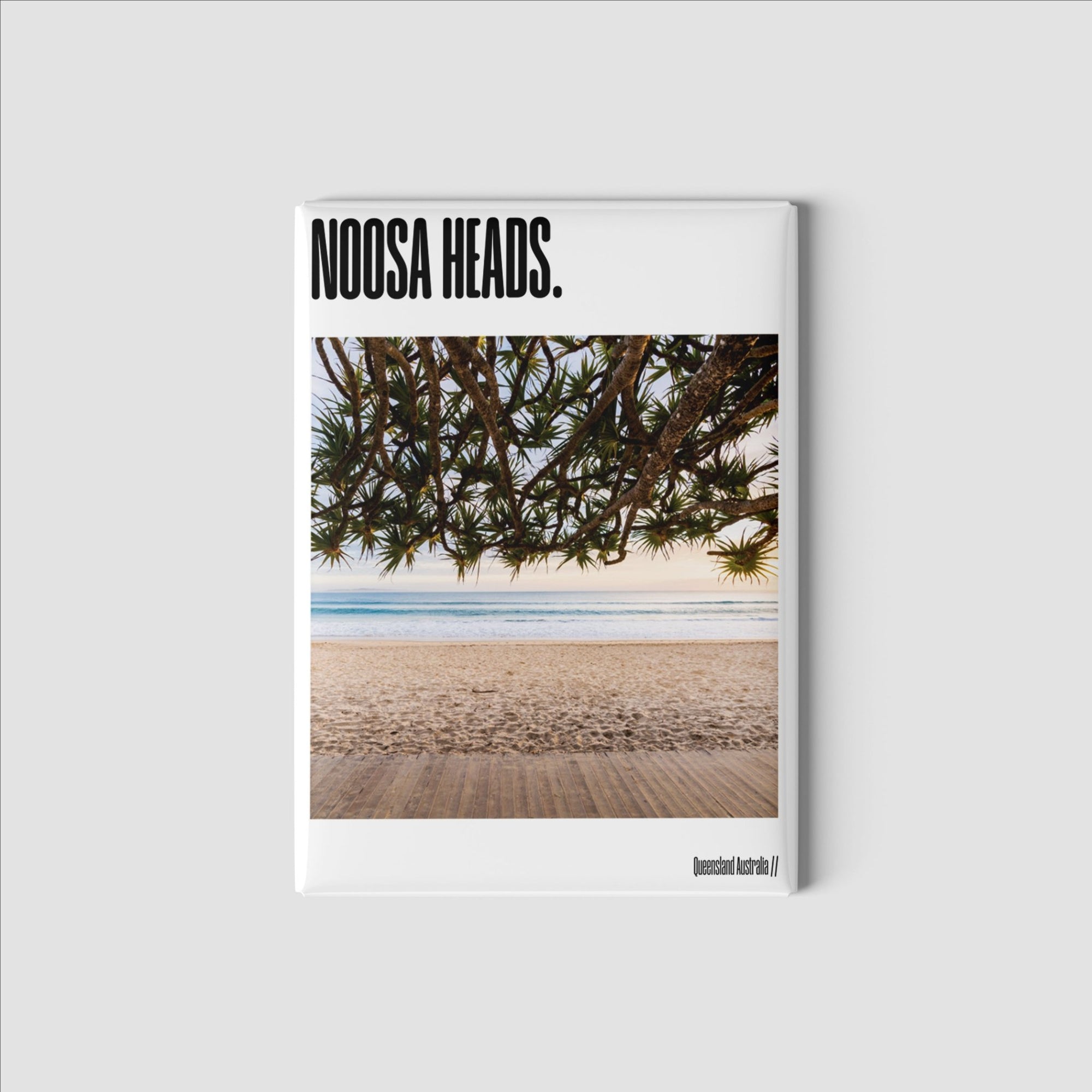 The Salty Pixel - Fridge Magnet - Pandanus Canopy - Main Beach Noosa - metafield_custom.location - metafield_custom.subject