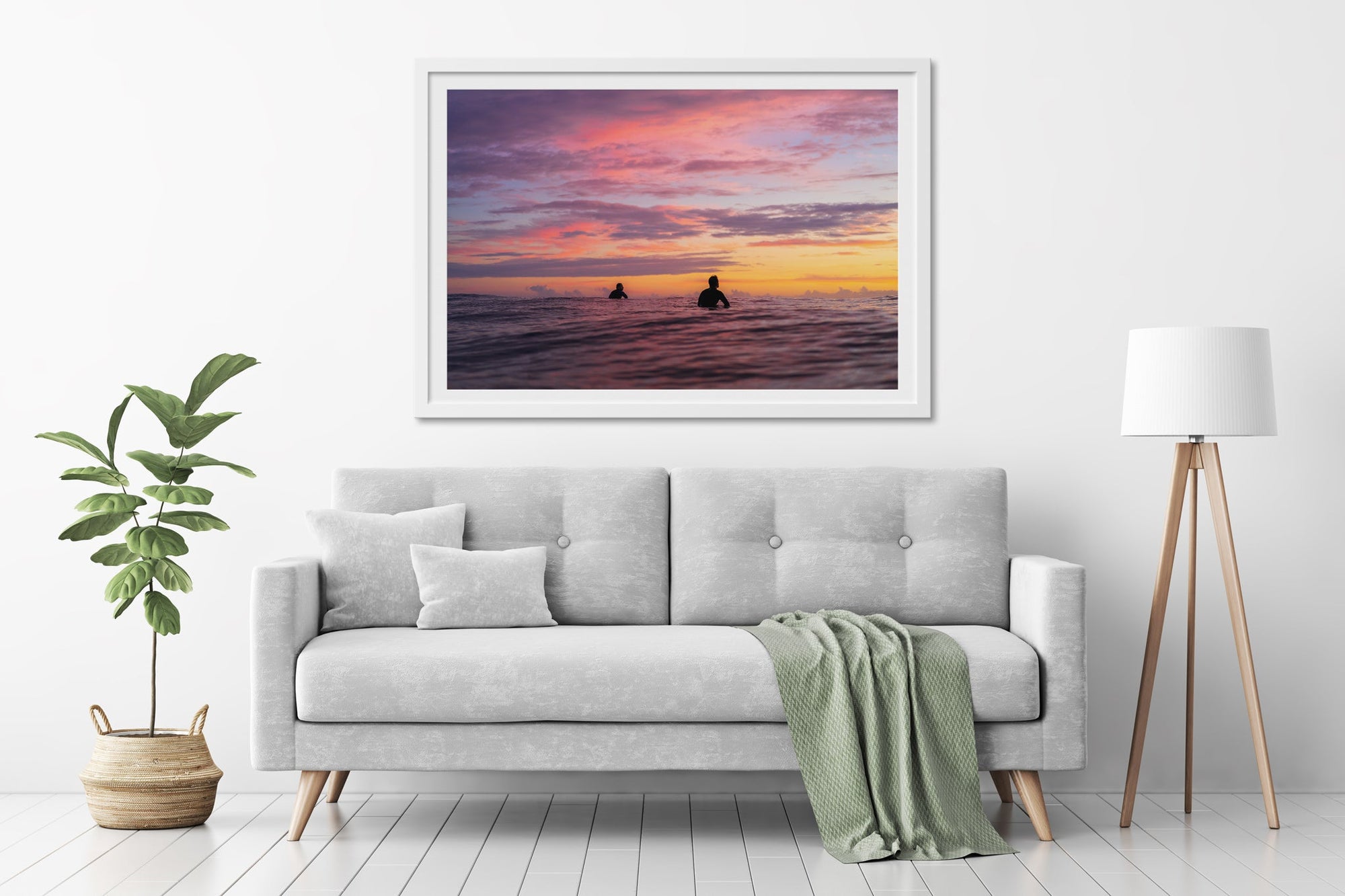 The Salty Pixel - Two Surfer Sunrise - metafield_custom.location - metafield_custom.subject